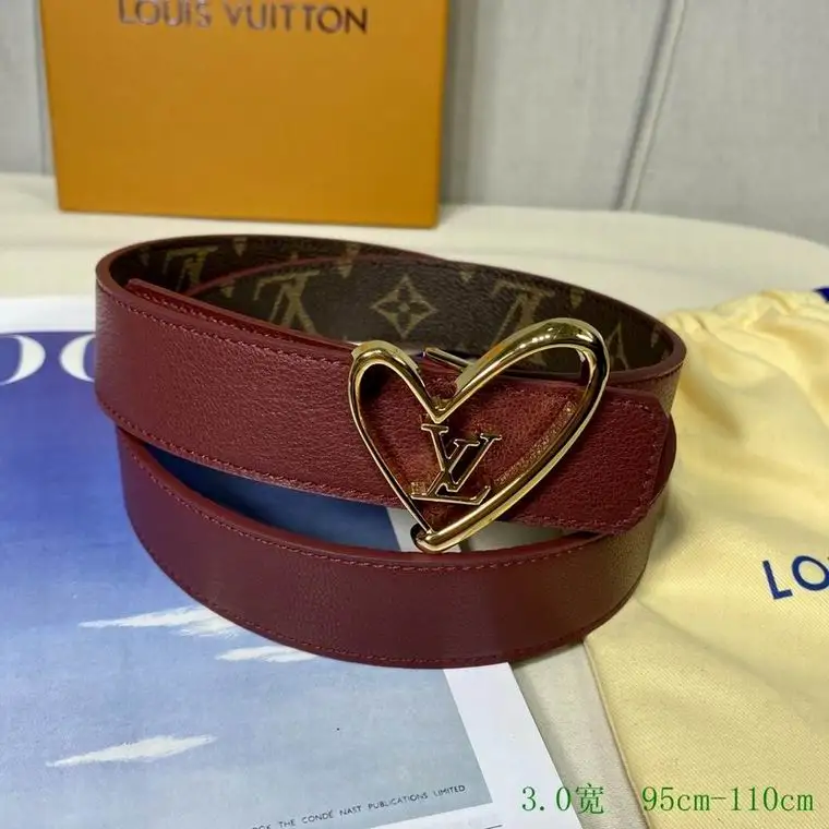 LV Belt 30mmX95-110cm 7D73